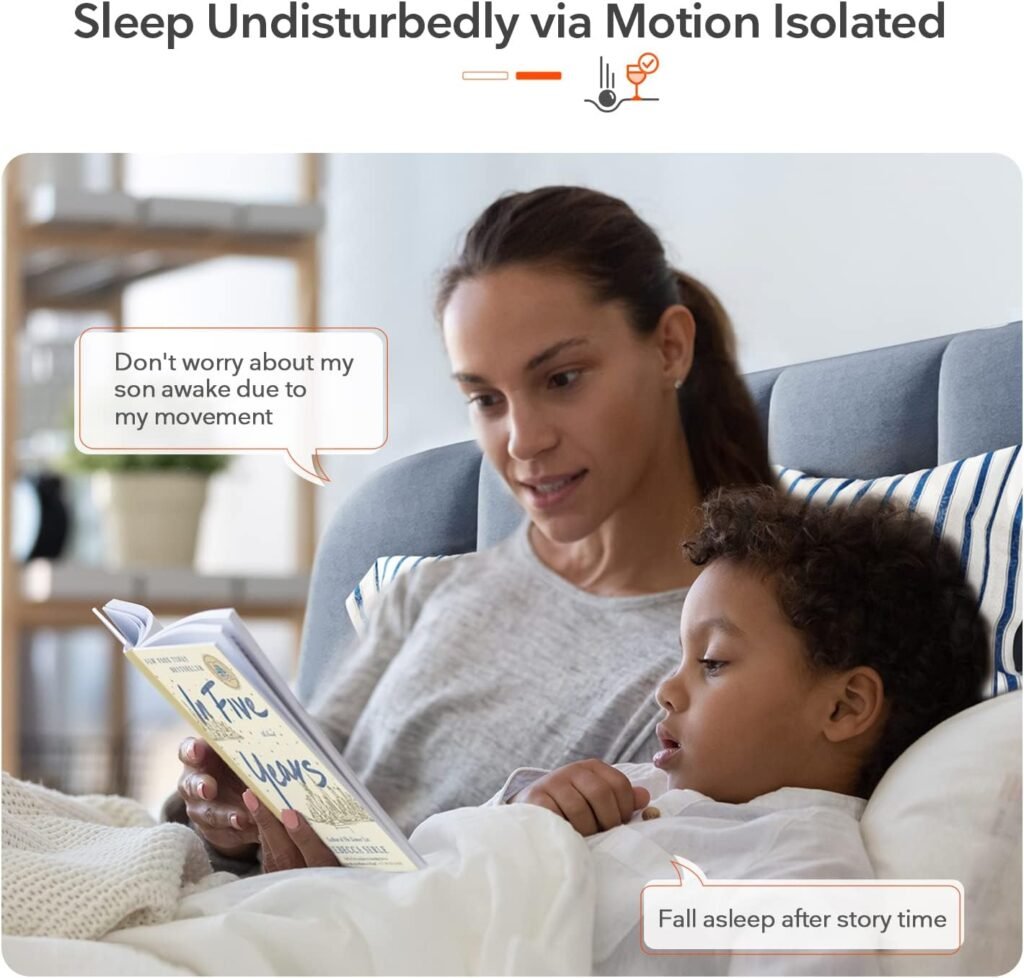 Sweetnight Queen Mattress, 12 Inch Gel Memory Foam Mattress in a Box for Cooling Sleep, Flippable Mattress with Two Firmness Preference, Pressure Relieving, CertiPUR-US Certified
