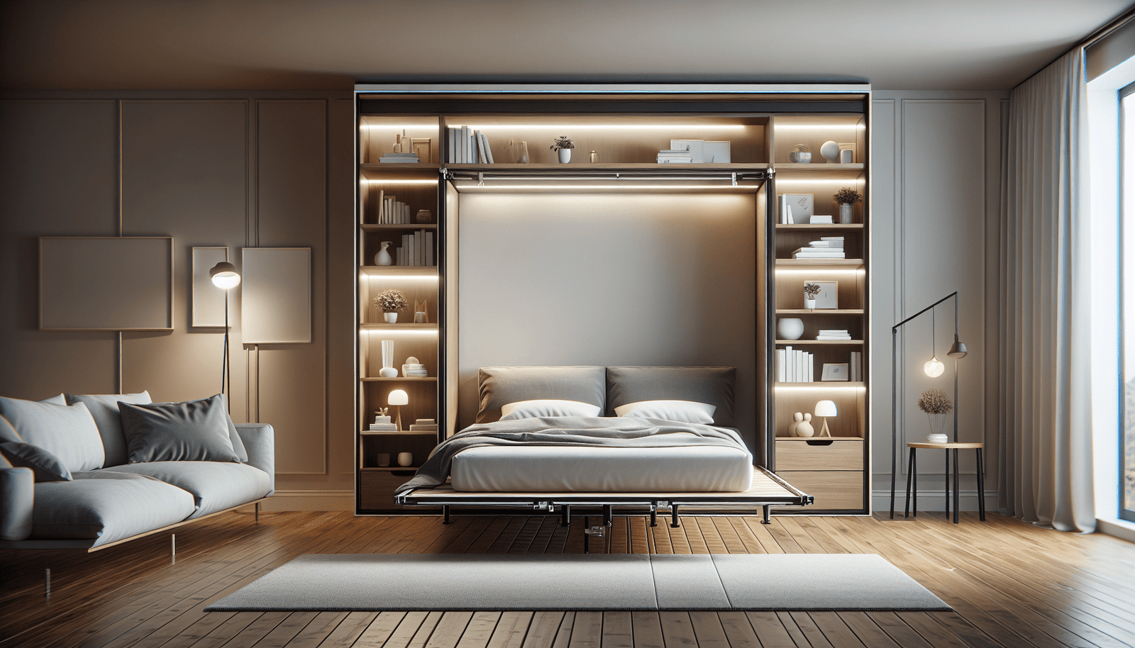 Create-A-Bed® Deluxe Vertical Murphy Bed Construction, Assembly  Installation Video