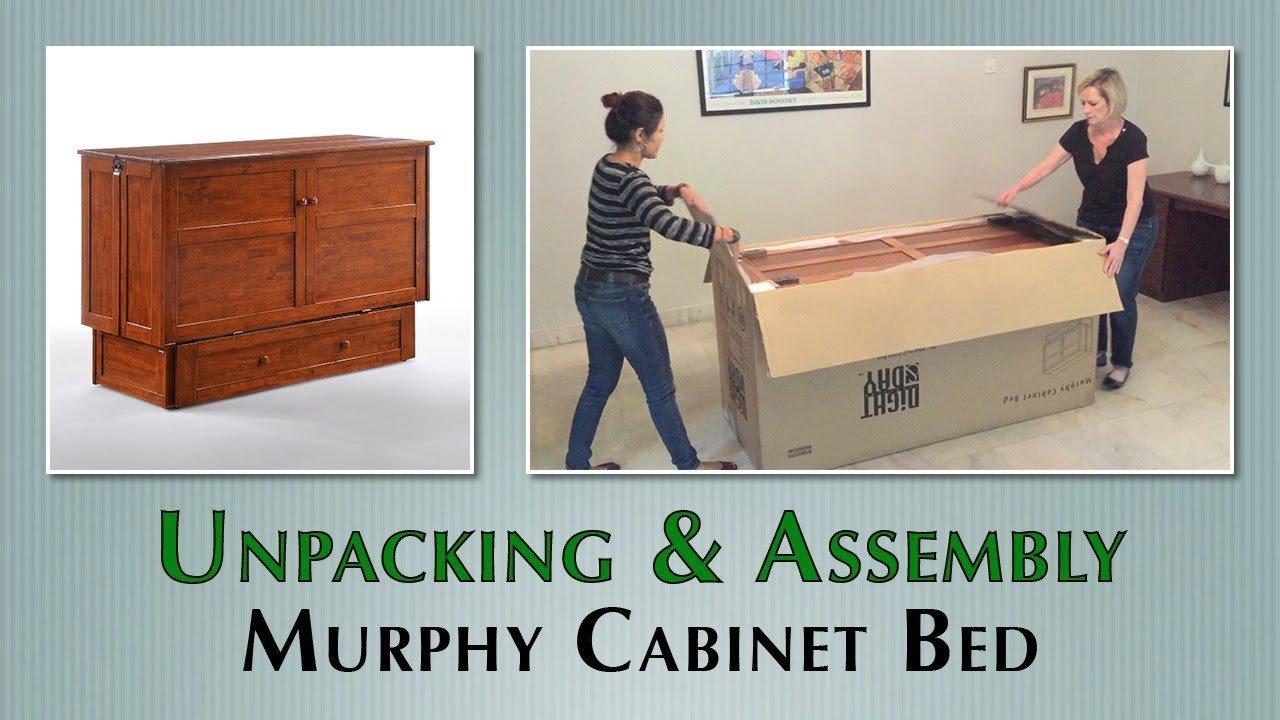 Murphy Cabinet Bed Unpacking and Assembly