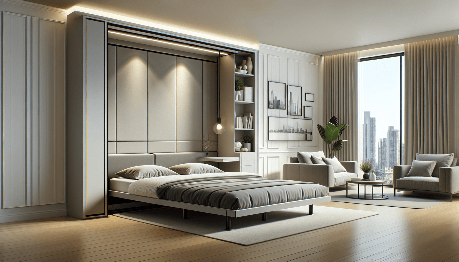 The New Yorker Murphy Bed in King Size