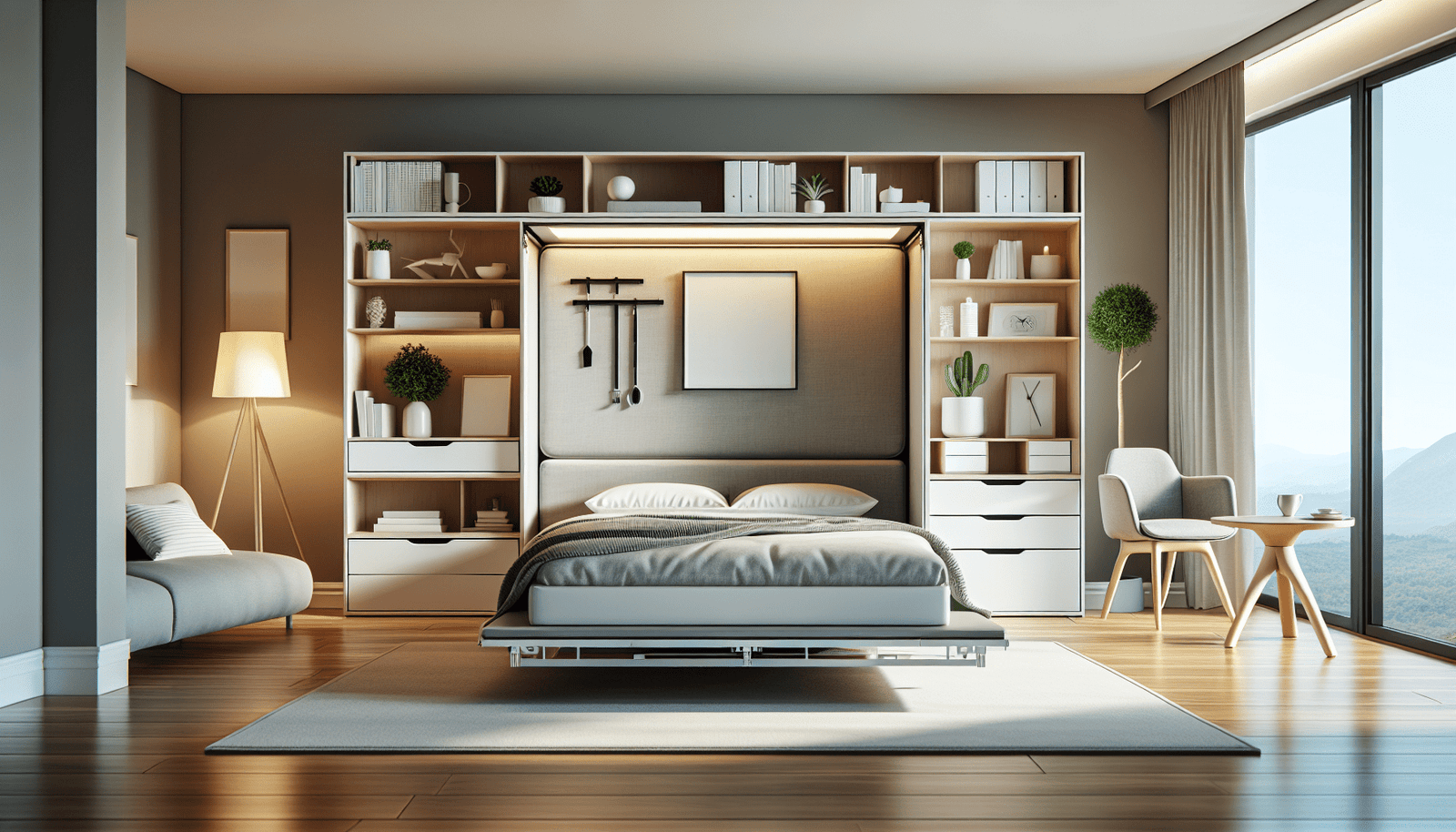 INCREDIBLE Space Saving Furniture - Murphy Bed Ideas ➤ 4