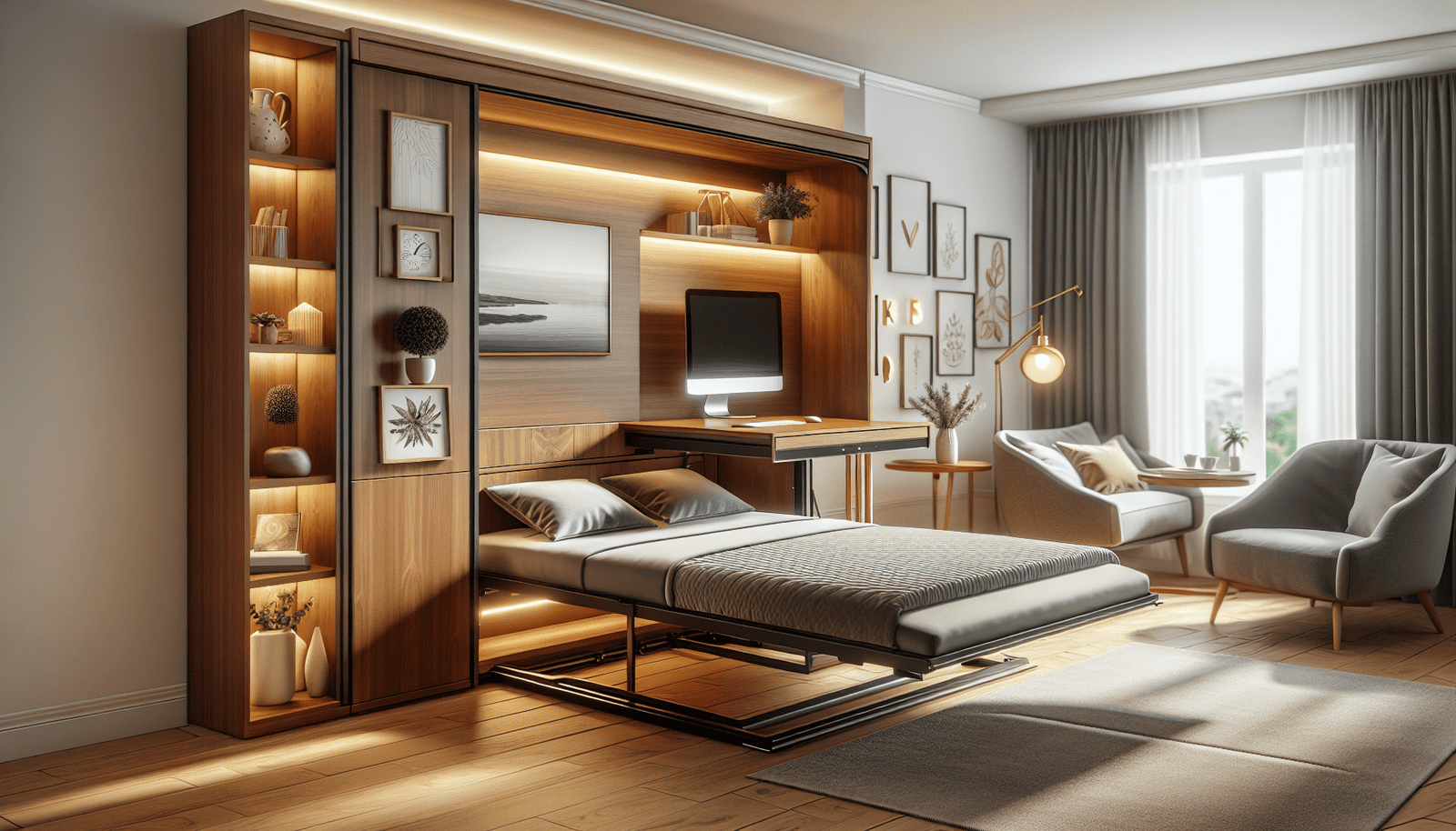 Murphy Desk Bed - Wilding Wallbeds, St. George, Utah