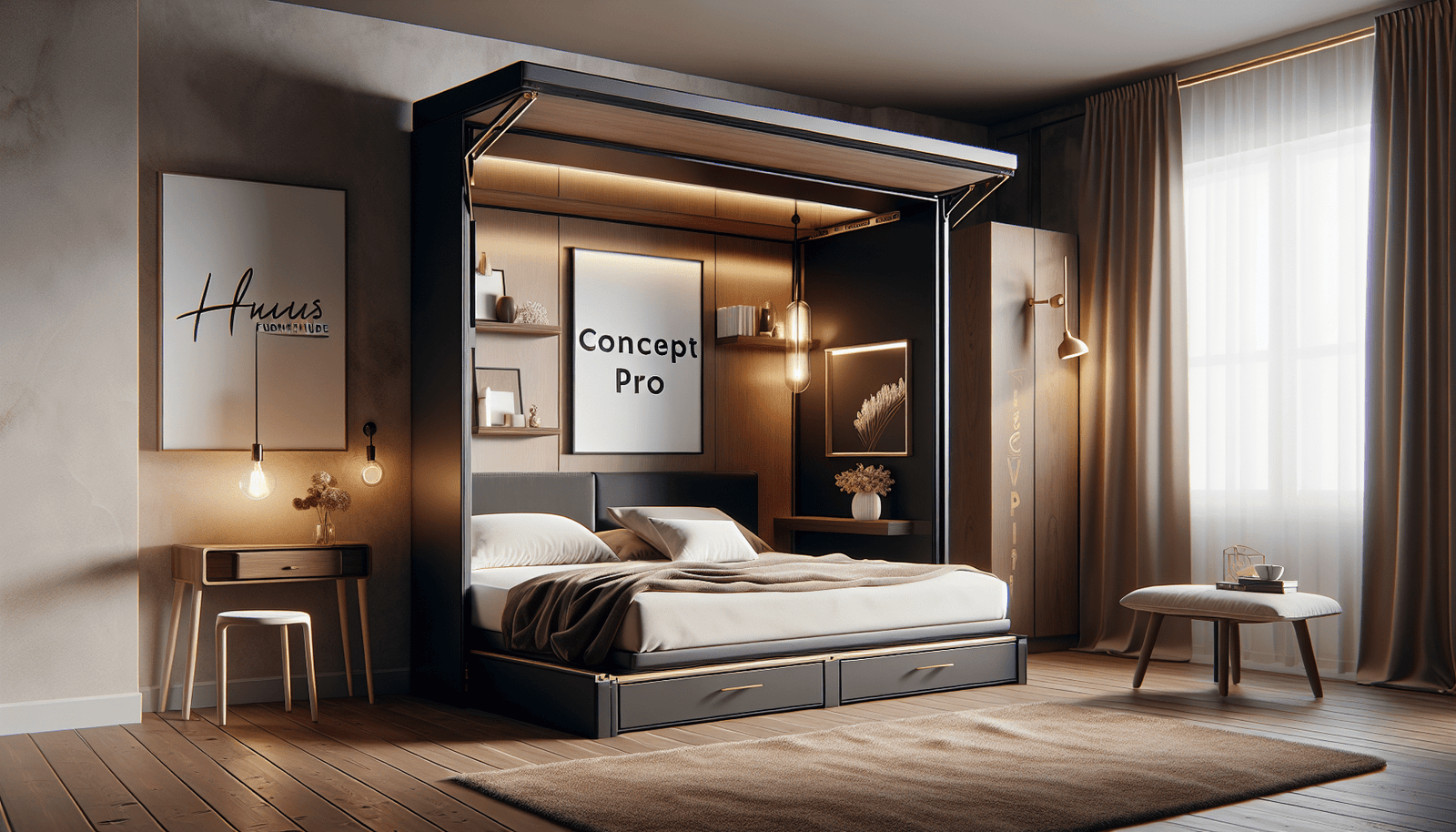 Concept Pro Murphy Bed - Arthauss Furniture