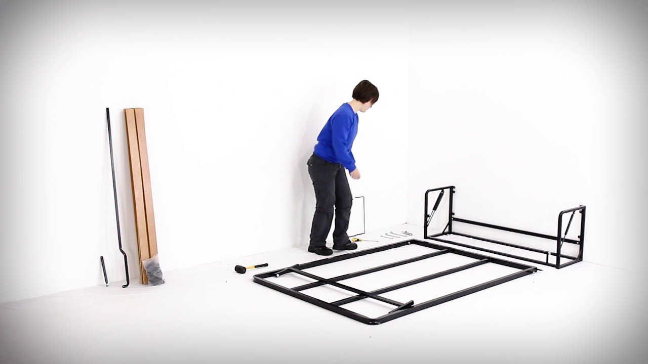 Wall Bed King Classic Murphy Bed / Wall Bed Assembly  Installation