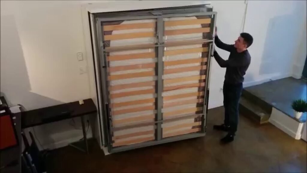 Twirly Bed with Table | Disappearing Revolving Murphy Bed