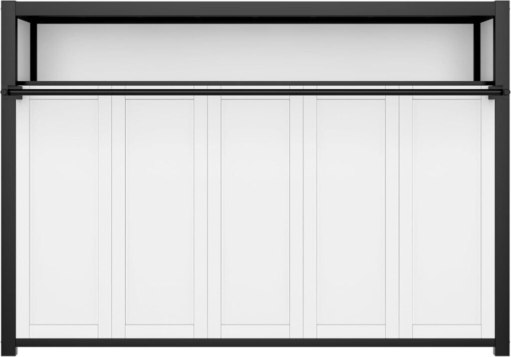 SOFTSEA Twin Size Horizontal Murphy Bed with Storage Shelves, Foldable Wall Bed Frame Heavy-Duty, Twin Murphy Bed Cabinet with Shelves for Guest Room Bedroom Office, White