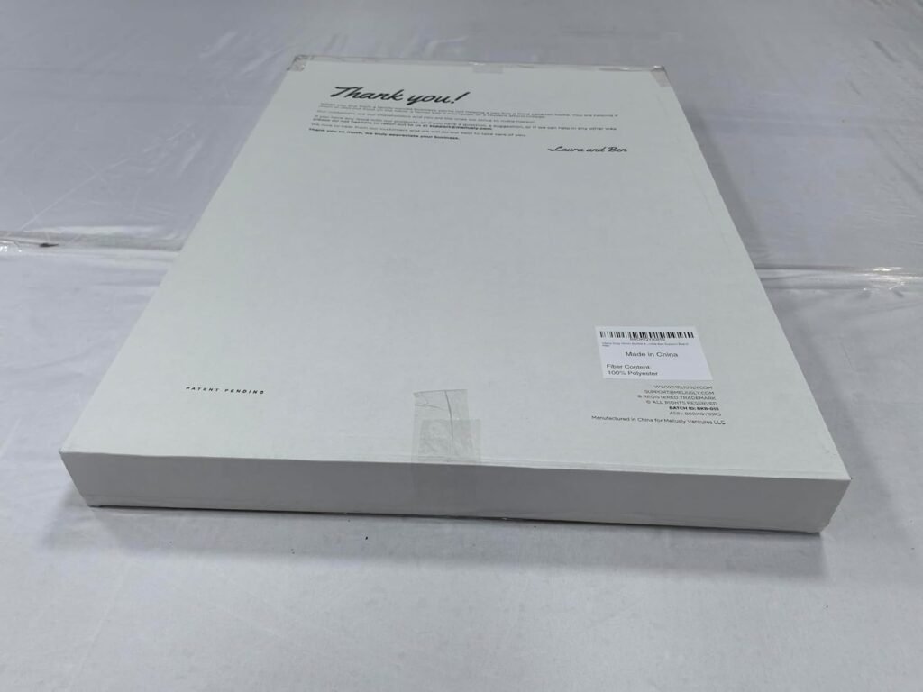 Meliusly Heavy Duty 10mm Bunkie Board Twin XL 2-Pack (38x79) Patent Pending Low Profile Bed Board Design - Breathable, Noise Minimizing, Moisture Resistant Bunkieboards, Low Profile Bed Support