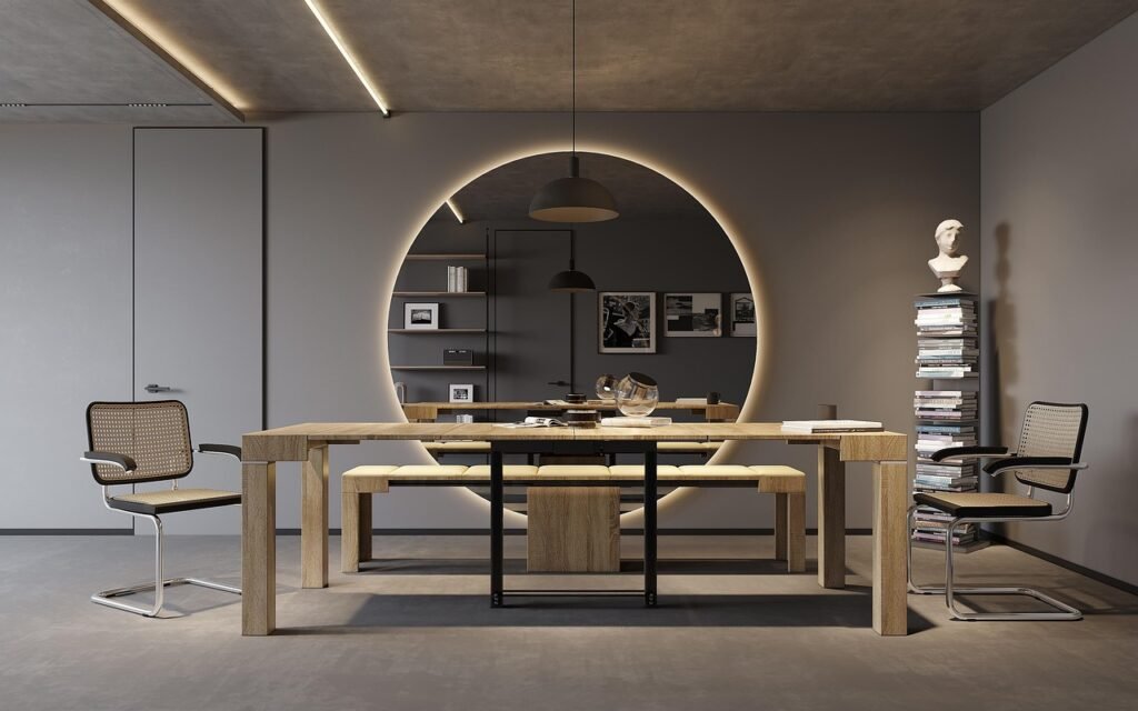 Murphy bed with sofa and bookshelf: Nuovoliolà 10 by Clei