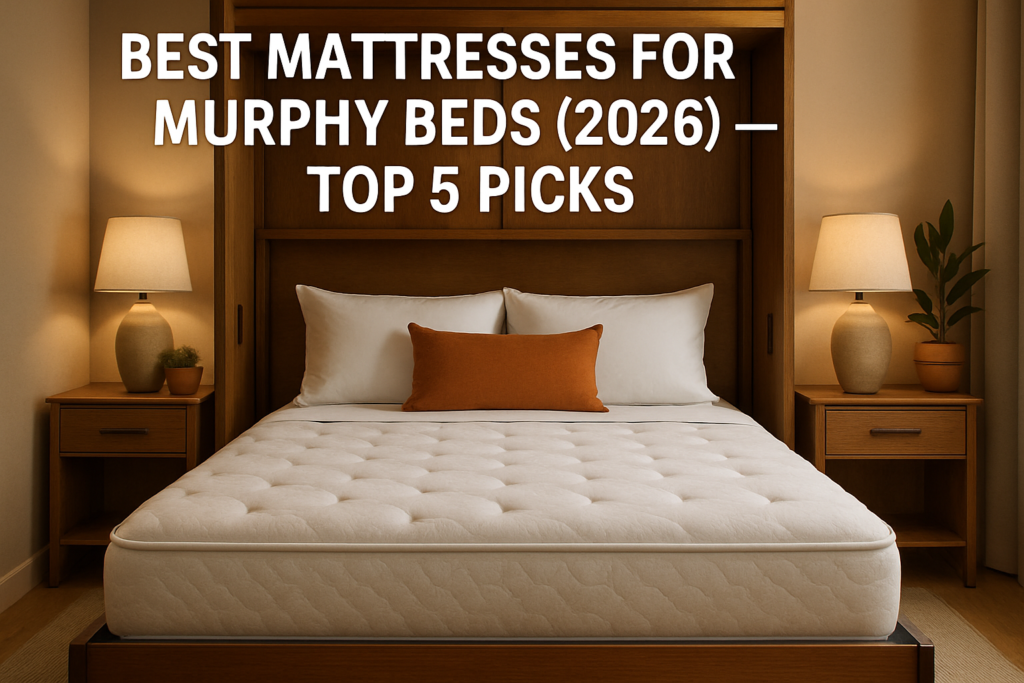 Best Mattresses for Murphy Beds (2026) — Top Picks