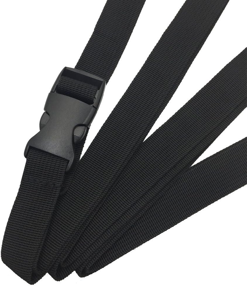 Aoneky 2-Pack Feet Nylon Straps with Quick Release Buckle, 1-Inch Wide Adjustable Utility Lashing Straps for Car Roof Rack, Bike, Mattress, Camping Gear, Moving, Storage, General Securing