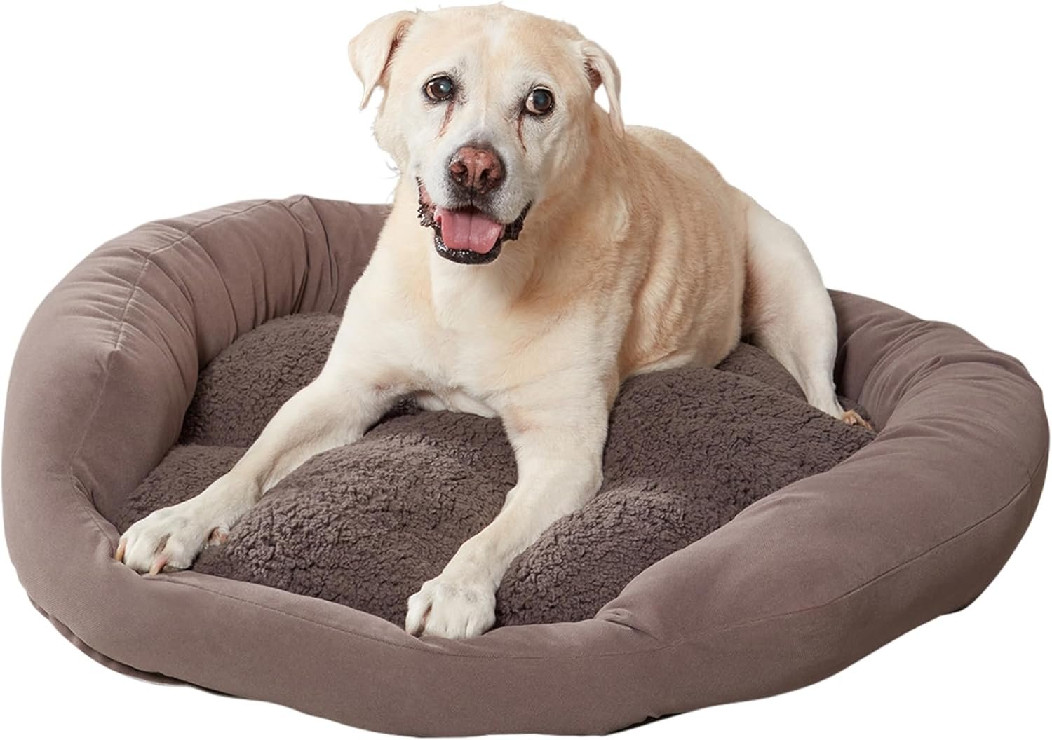 Happy Hounds Murphy Deluxe Donut Dog Bed, Cobalt, Medium (32)