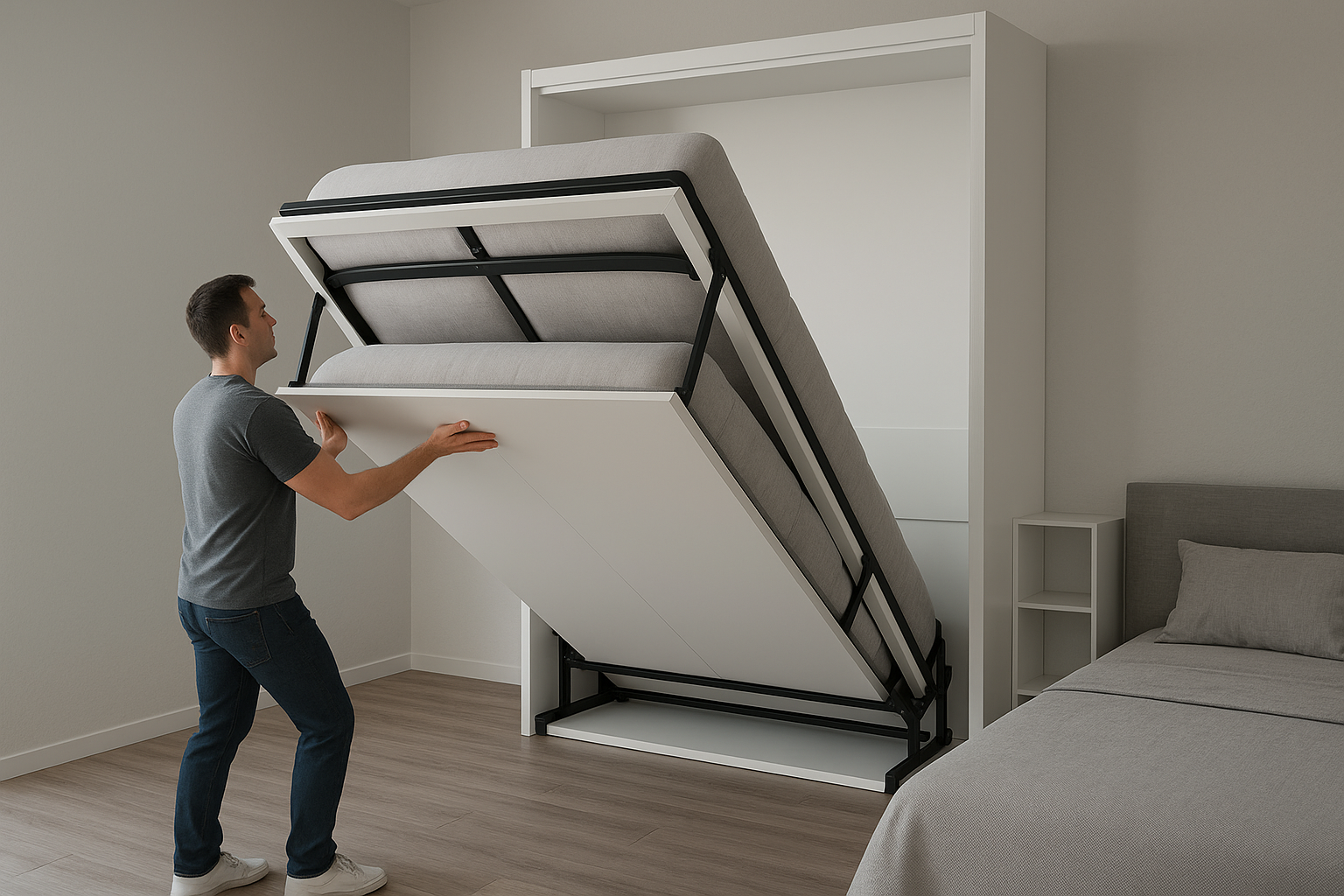 How to Install a Queen Murphy Bed: Double-Fold Wall Bed Guide