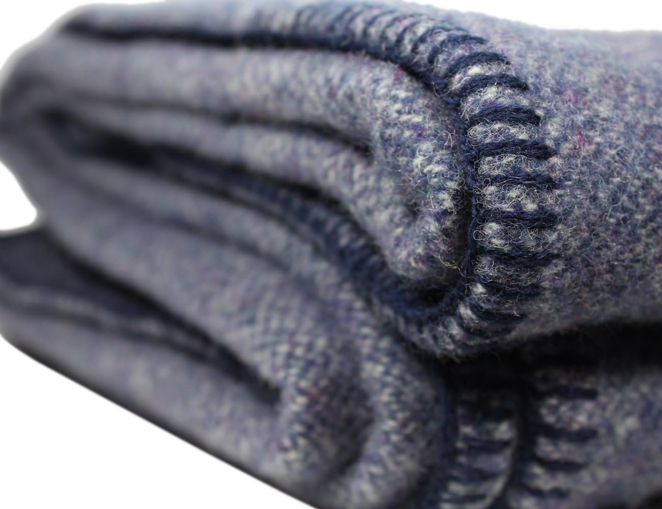 Biddy Murphy, 100% Irish Wool Blanket (BlackBerry), Large King Size x Inches, Traditional Style, Heirloom Quality, Warm, Soft Lambs Wool, Made in Ireland Biddy Murphy, 100% Irish Wool Blanket (BlackBerry), Large King Size x Inches, Traditional Style, Heirloom Quality, Warm, Soft Lambs Wool, Made in Ireland