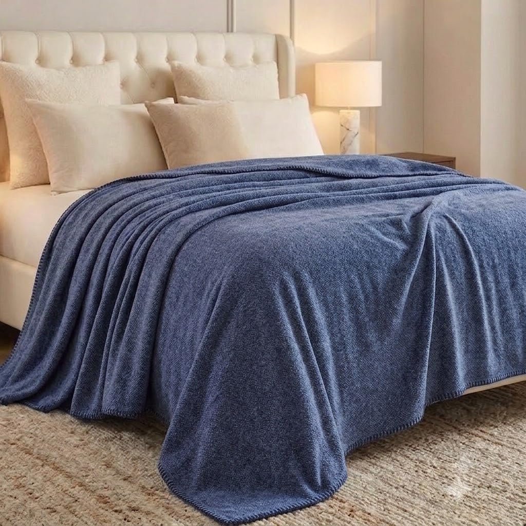 Biddy Murphy, 100% Irish Wool Blanket (BlackBerry), Large King Size x Inches, Traditional Style, Heirloom Quality, Warm, Soft Lambs Wool, Made in Ireland Biddy Murphy, 100% Irish Wool Blanket (BlackBerry), Large King Size x Inches, Traditional Style, Heirloom Quality, Warm, Soft Lambs Wool, Made in Ireland
