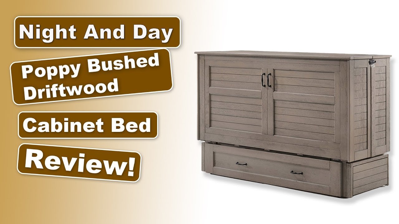 Cabinet Murphy Bed Review - Night and Day Poppy Queen Brushed Driftwood Cabinet Murphy Bed Review - Night and Day Poppy Queen Brushed Driftwood