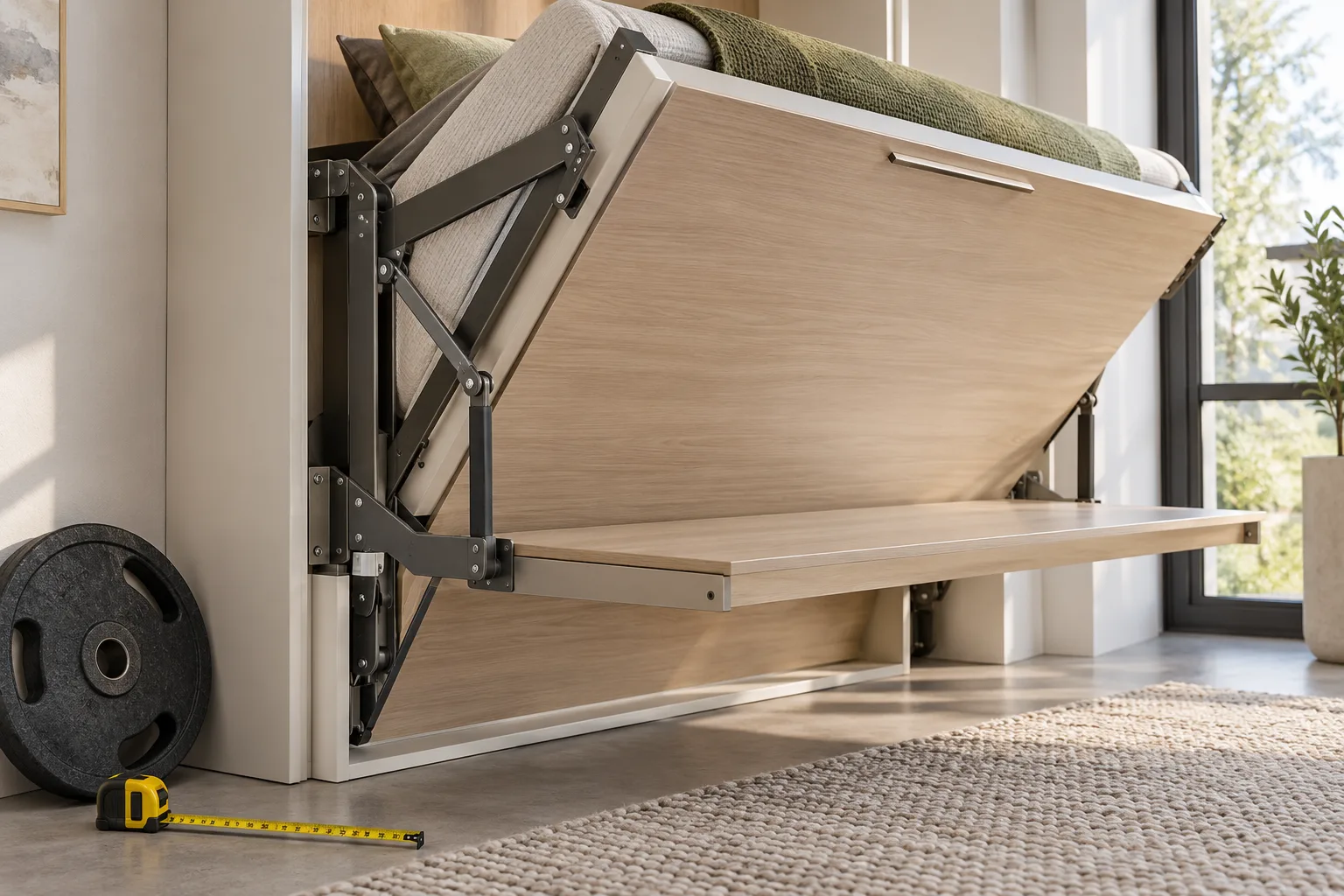 Murphy Bed Desk Hardware: Fit, Weight Limits, and Sizing